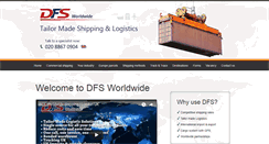 Desktop Screenshot of dfsworldwide.com