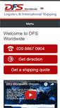 Mobile Screenshot of dfsworldwide.com